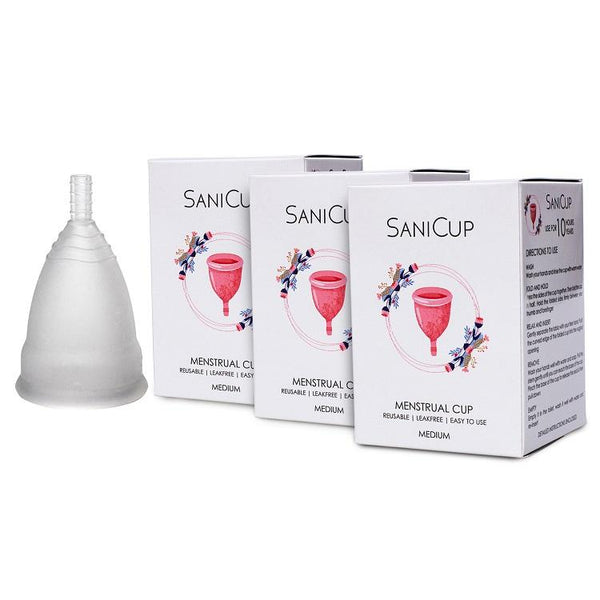 SaniCup - Menstrual Cup (Pack of 3)